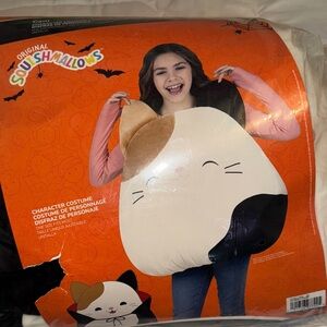 Squishmallows Cat Costume for Kids - Black, White, Tan